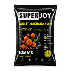 SuperJoy Millet Makhana Puffs Tomato Tangy Twist