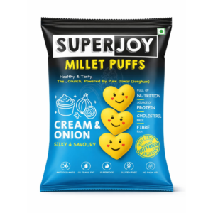 SuperJoy Millet Puffs Cream & Onion