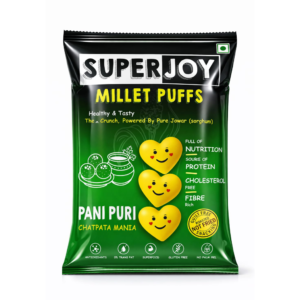SuperJoy Millet Puffs Pani Puri Chatpata Mania