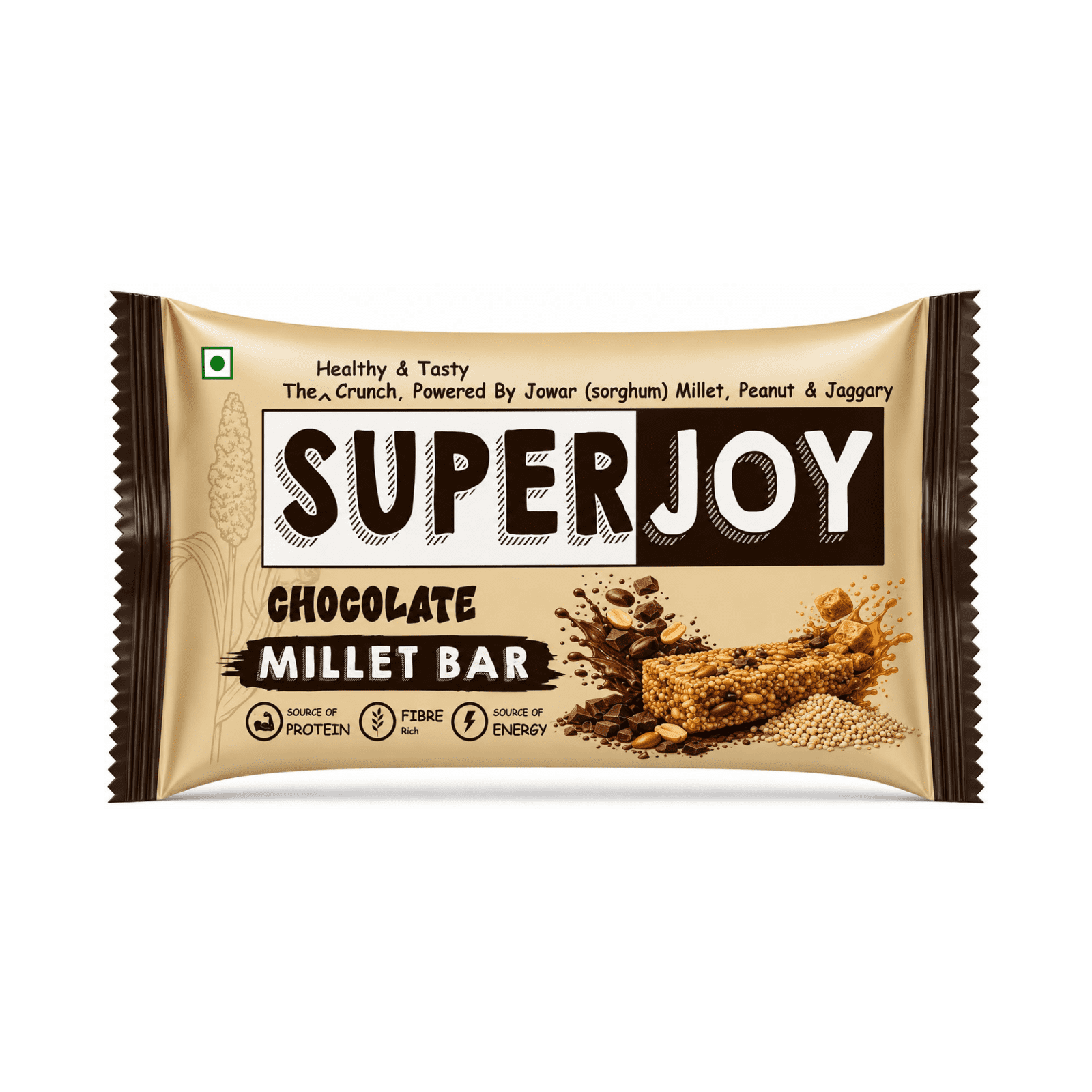 SuperJoy Chocolate Millet Bar